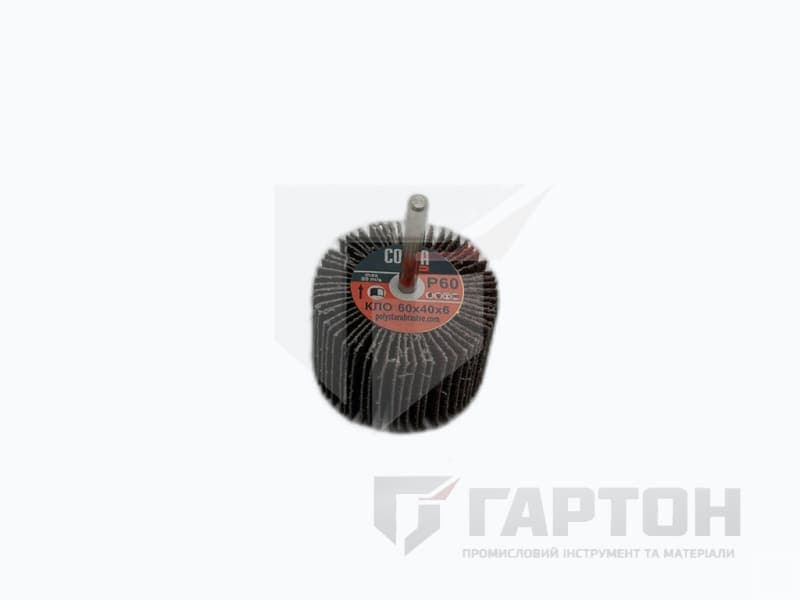Фото Круг пелюстковий радіальний КЛО 60х40х6 Р-60 COBRA 21571 №2
