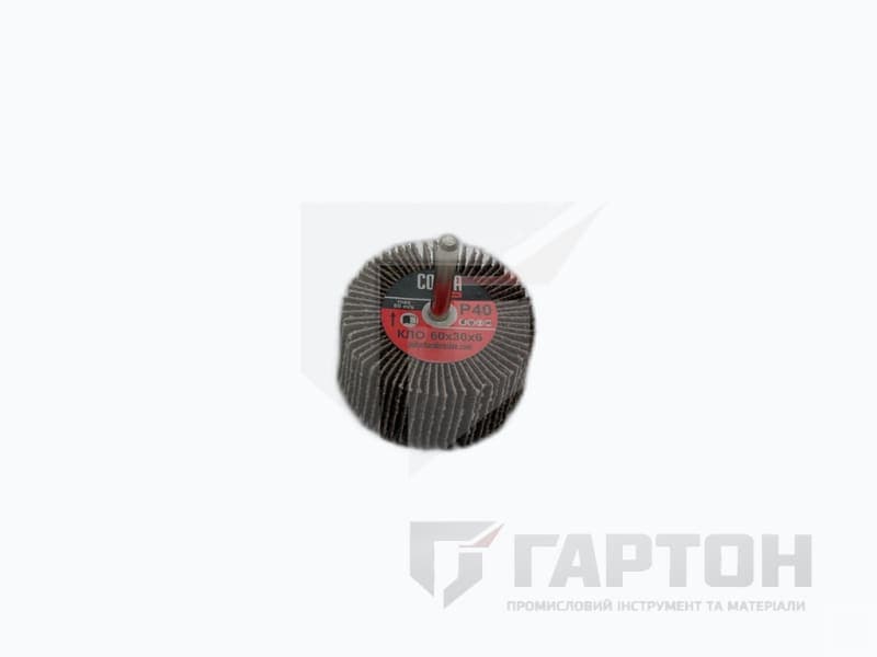 Фото Круг пелюстковий радіальний КЛО 60х30х6 Р-40 COBRA 21555 №2